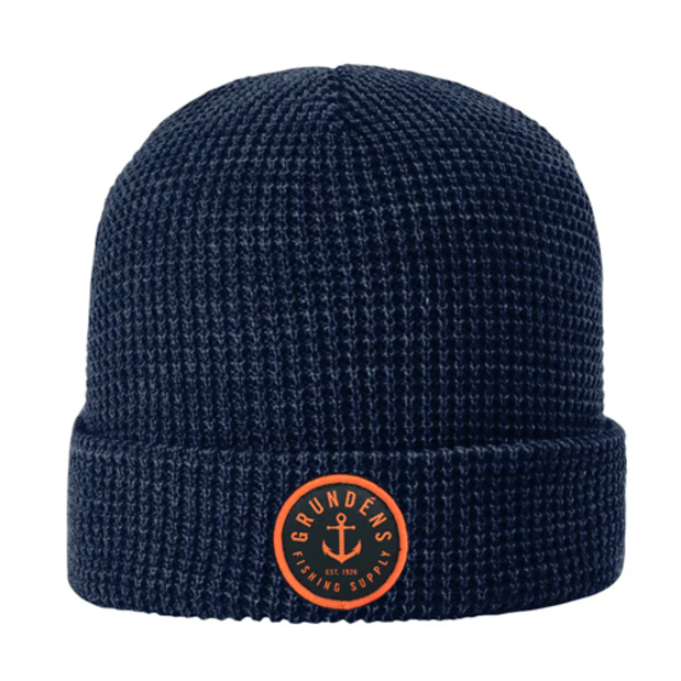 50244-410 of Grundens Anchor Waffle Beanie