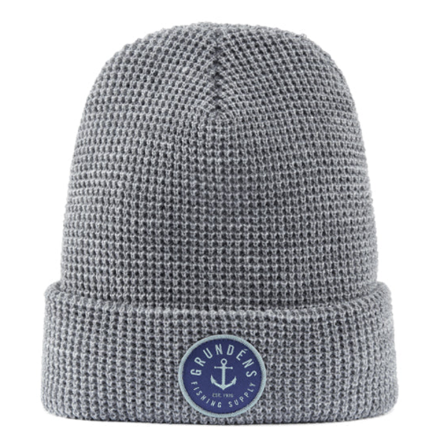 50244-033 of Grundens Anchor Waffle Beanies