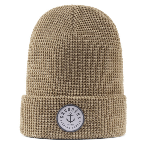 50244-228 of Grundens Anchor Waffle Beanies