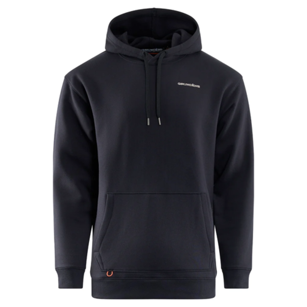 front of Grundens Dead Reckoning Displacement DWR Hoodie