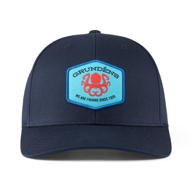 navy of Grundens Kracken Trucker 312