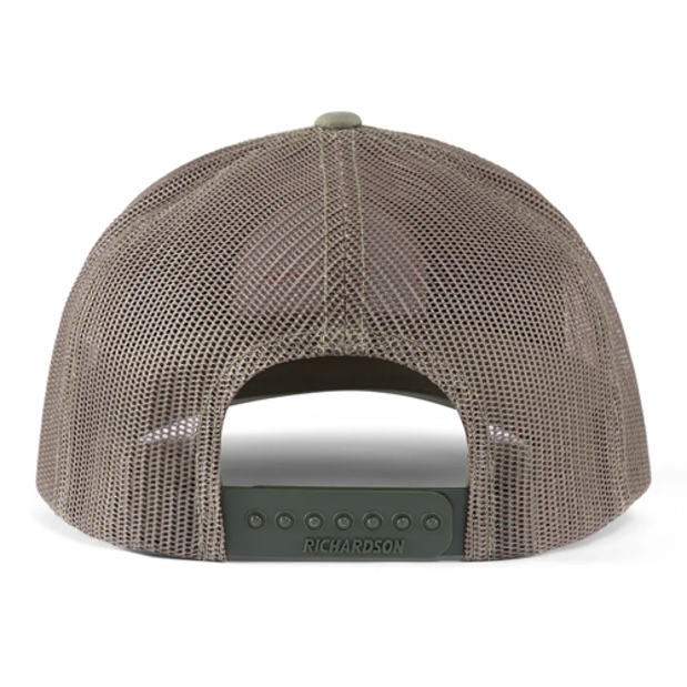 back of Grundens Poseidon Trucker Hat