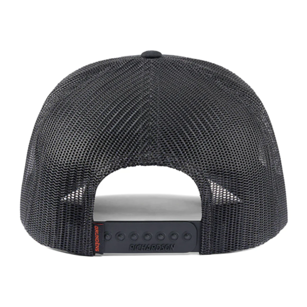 back of Grundens Sentinel of the Seas Trucker Cap