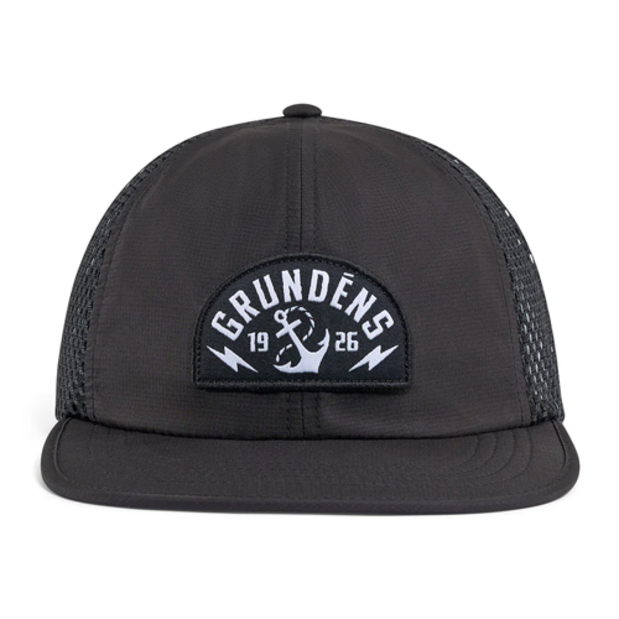 50186-001-0001 of Grundens Stowaway Packable Trucker