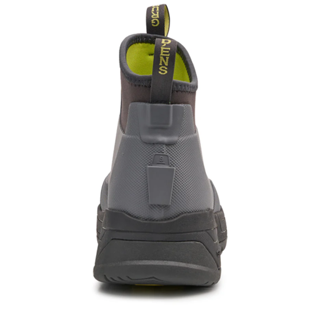 heel of Grundens Tough Seas Ankle Boot