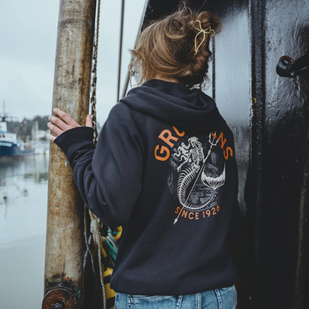 in use of Grundens Women's Dead Reckoning Hoodie