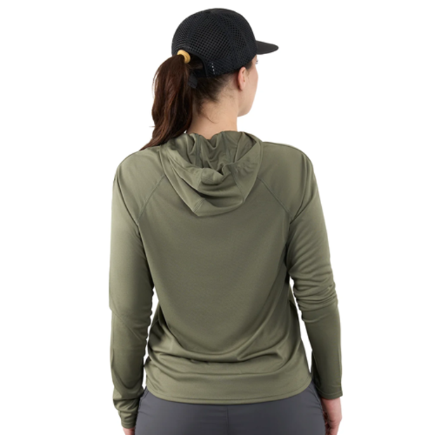 40004-358-0012-back of Grundens Women's Tough Sun Hoodie