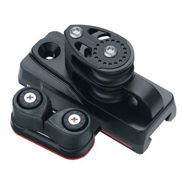 e2756 of Harken 27 mm Midrange CB Track - Double Sheave ESP End Controls w/Cam & Dead Ends