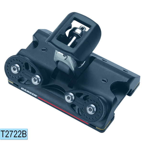 27 mm Midrange CB Traveler Car - Stand-Up Toggle & 2:1 Controls