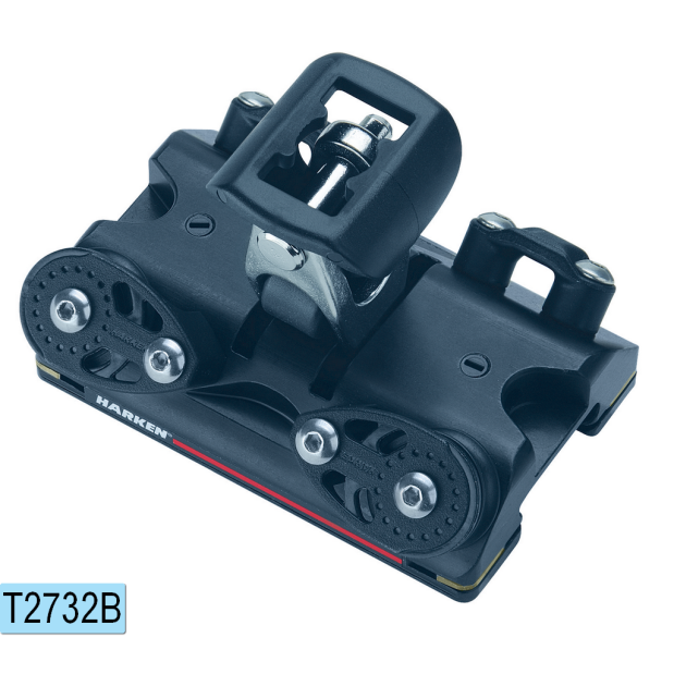 27 mm Midrange CB Traveler Car - Stand-Up Toggle & 3:1 Controls