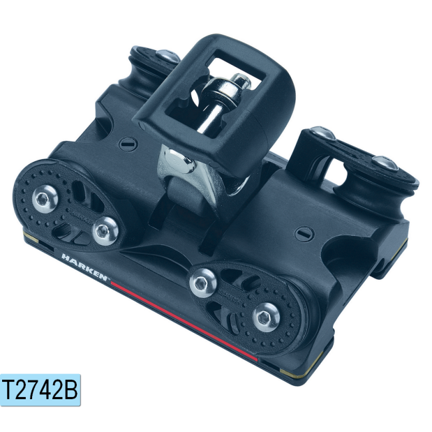 27 mm Midrange CB Traveler Car - Stand-Up Toggle & 4:1 Controls