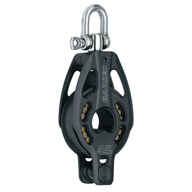 45 mm Aluminum Black Magic Block - Swivel, Becket