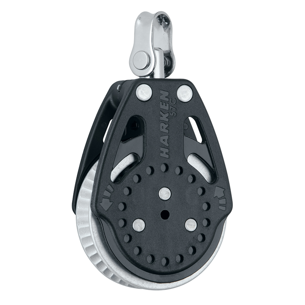 Harken 57mm Silver Ratchamatic Power3 Block - Shackle