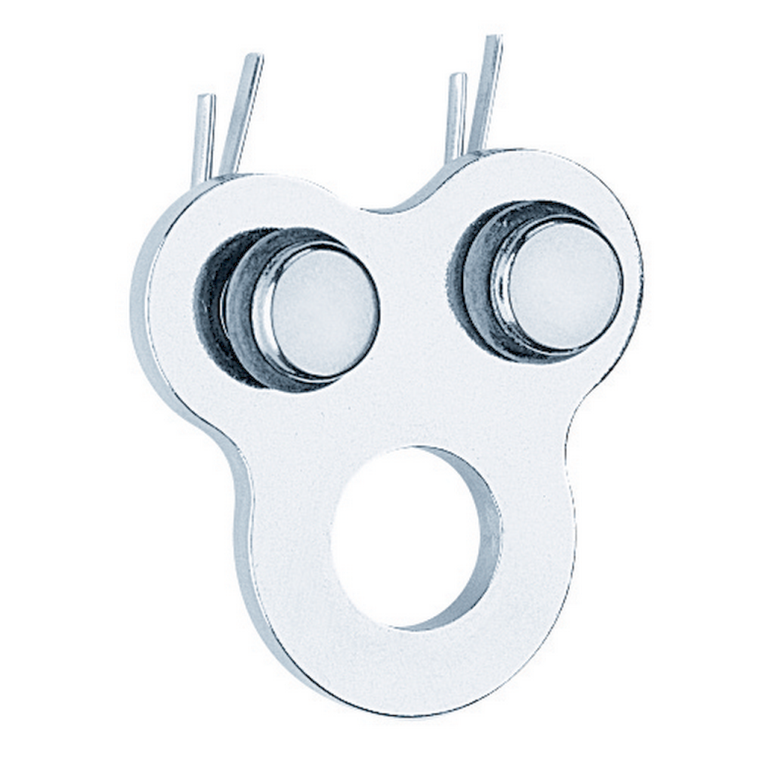 Line/Wire High Strength Block Backstay Plates
