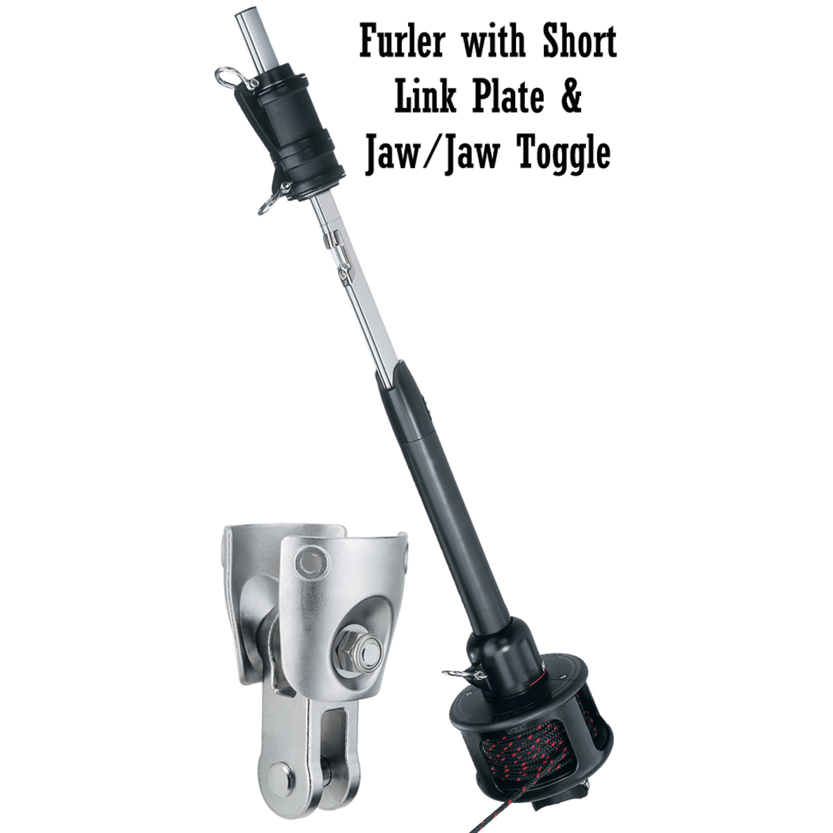 short link plate & jaw x jaw toggle of Harken MKIV Furling System