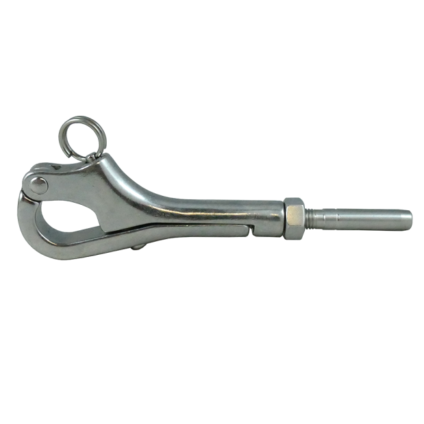 fphll183 of Hayn Marine Machine Swage Positive Locking Lifeline Pelican Hook