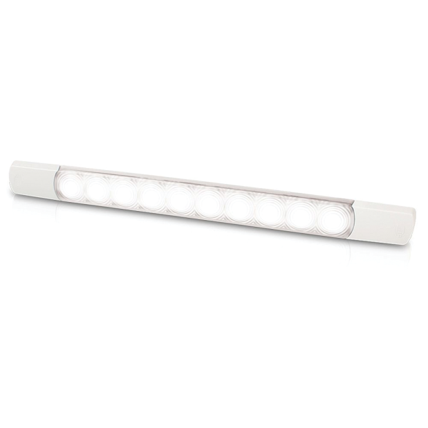 Hella 1.5W Courtesy LED Surface Mount Strip Lamp - White LED