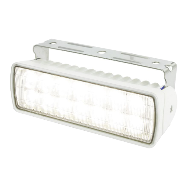 1500 Lumen Sea Hawk-XL LED Flood Light - Bracket Mount - White