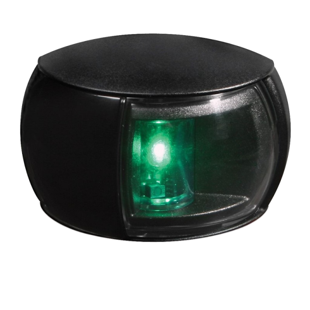 2NM NaviLED Navigation Lamps - Starboard, Black