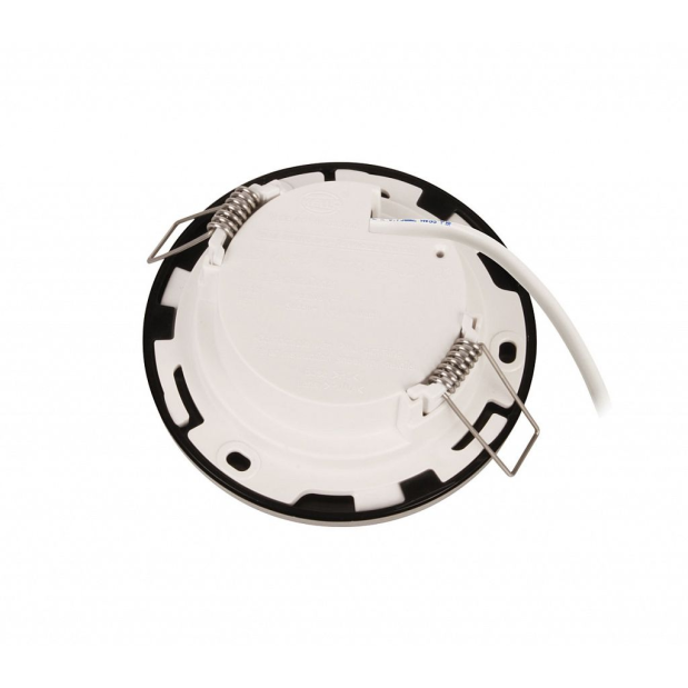 Hella 3-3/4" Warm White EuroLED 95 LED Recessed Down Light - White Bezel, Clip