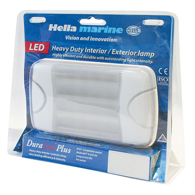 Hella DuraLED 20 Wide Beam Utility Light - Retail Pack