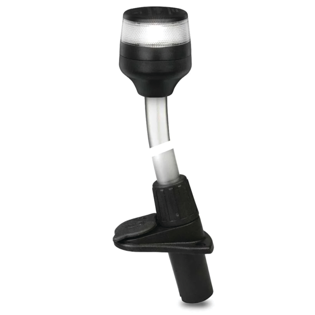 NaviLED 360 All-Round Fixed C-5 Navigation Light - 6" Pedestal, Black