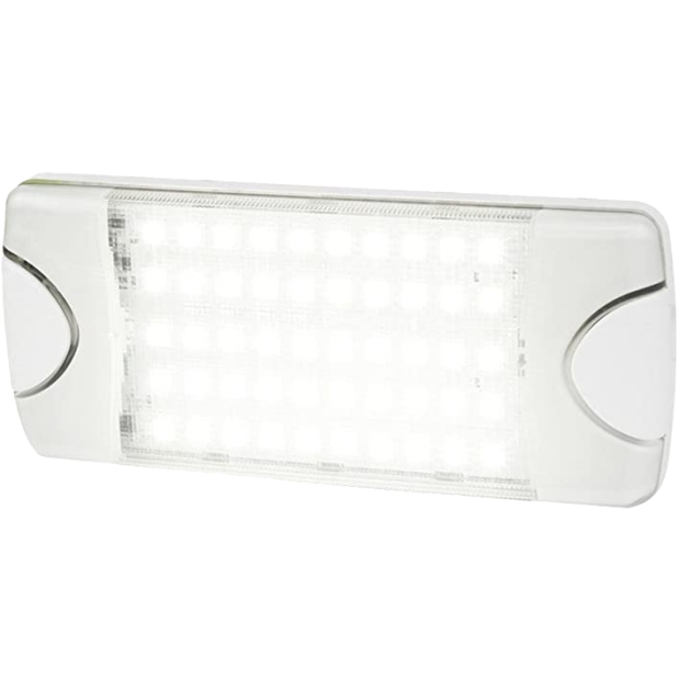 Front of Hella White LED DuraLED 50LP Lamp
