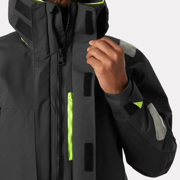 flap of Helly Hansen Men's Skagen Offshore Sailing Jackets