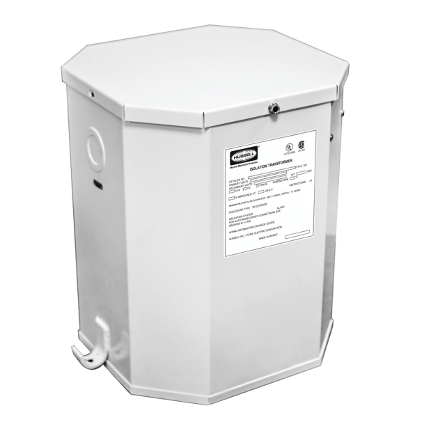 15 kVA, 32A UL Listed Marine Isolation Transformers - 50/60 Hz