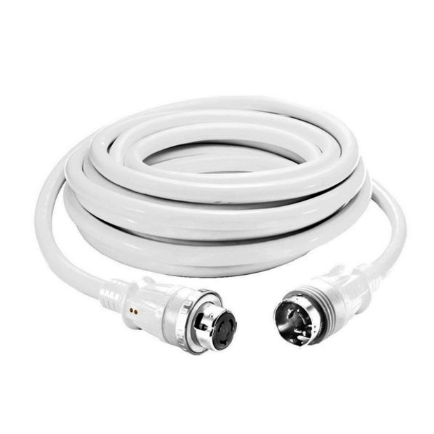 full view of Hubbell 50 Amp 125/250V Shore Power Cordsets - White