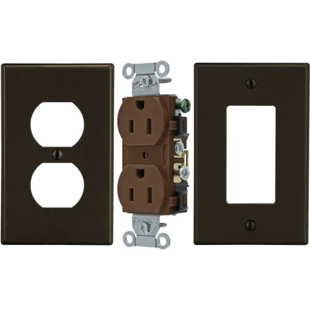 Brown Outlets & Wallplates