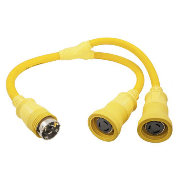hbl64cm55 of Hubbell Molded Y Shore Power Adapters