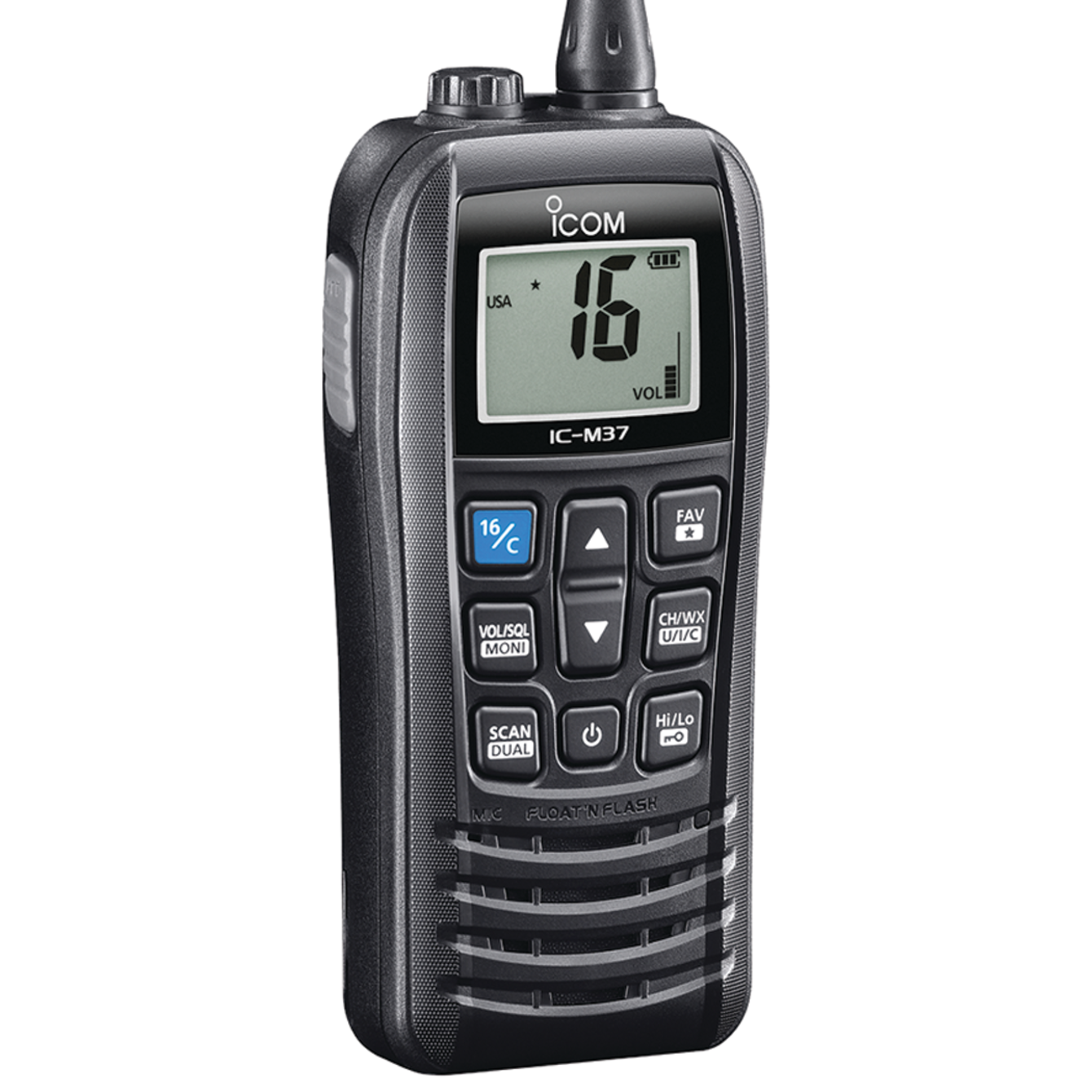M37 High Powered Floating Handheld VHF Radio