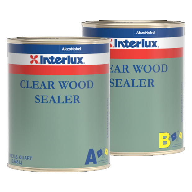 combo of Interlux Clear Wood Sealer - Curing Agent