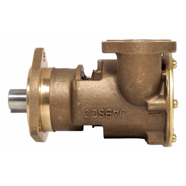 9700 Engine Cooling Pump - Side-View of Jabsco 9700 Marine Engine Cooling Pump - 1" Flanged Ports