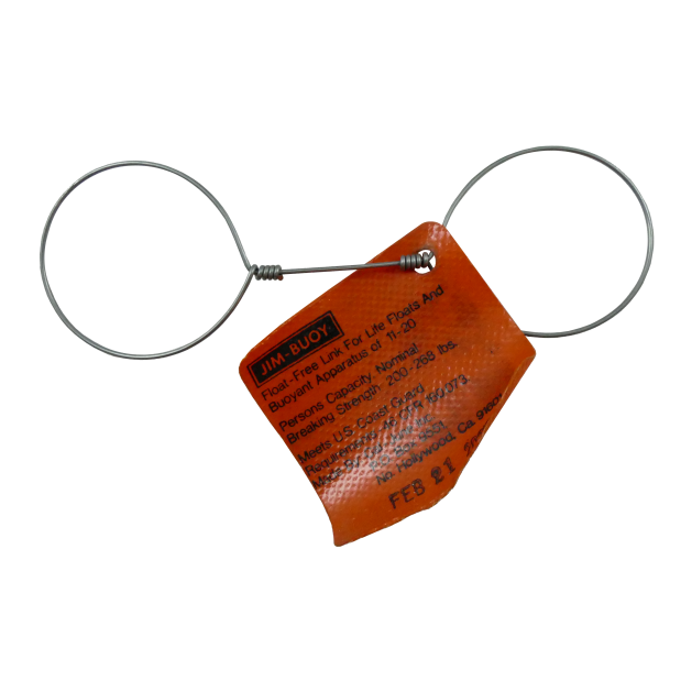 linksmall of Jim-Buoy Life Float - Float-Free Wire Links