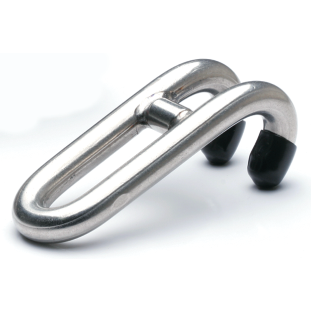 Small Chain Hook of Johnson Marine Hardware Captain Hook Small Chain Snubber Hook - with Snubbing Line
