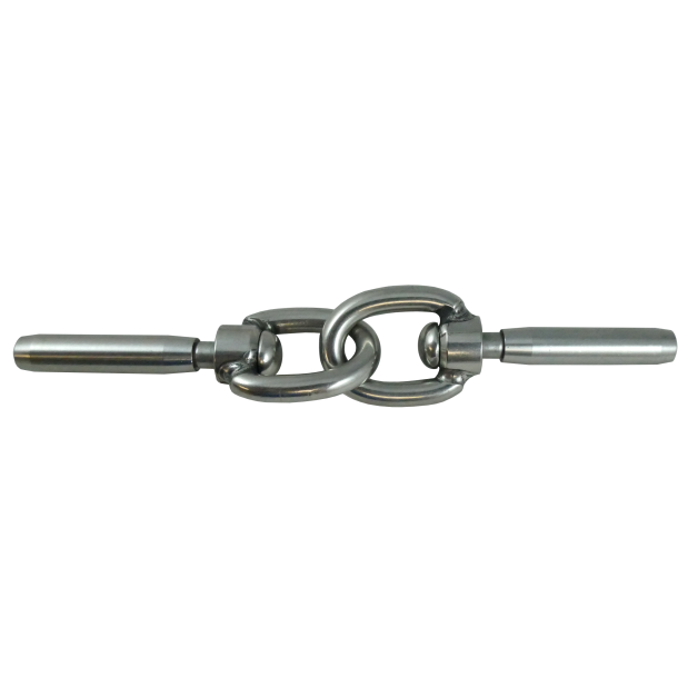 22-312 of Johnson Marine Hardware Machine Swage Interlocking Lifeline Swivel Gate Eye 