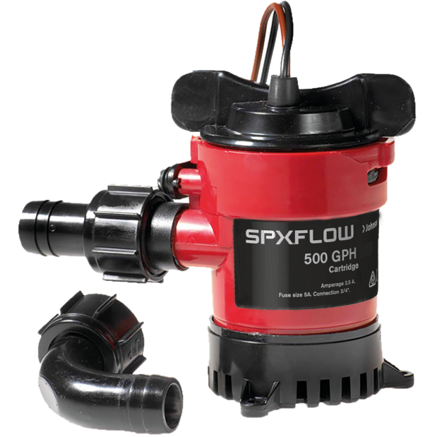 Johnson Pumps 500 GPH Cartridge - Submersible Bilge Pump