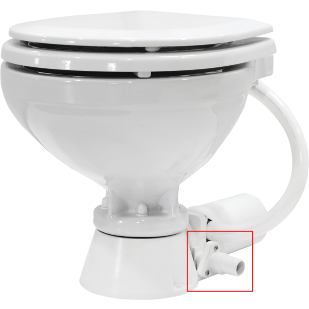 Outlet Kit for Standard Electric Toilet