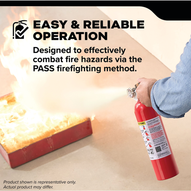 Pro 5 lb ABC Fire Extinguisher 21032143K