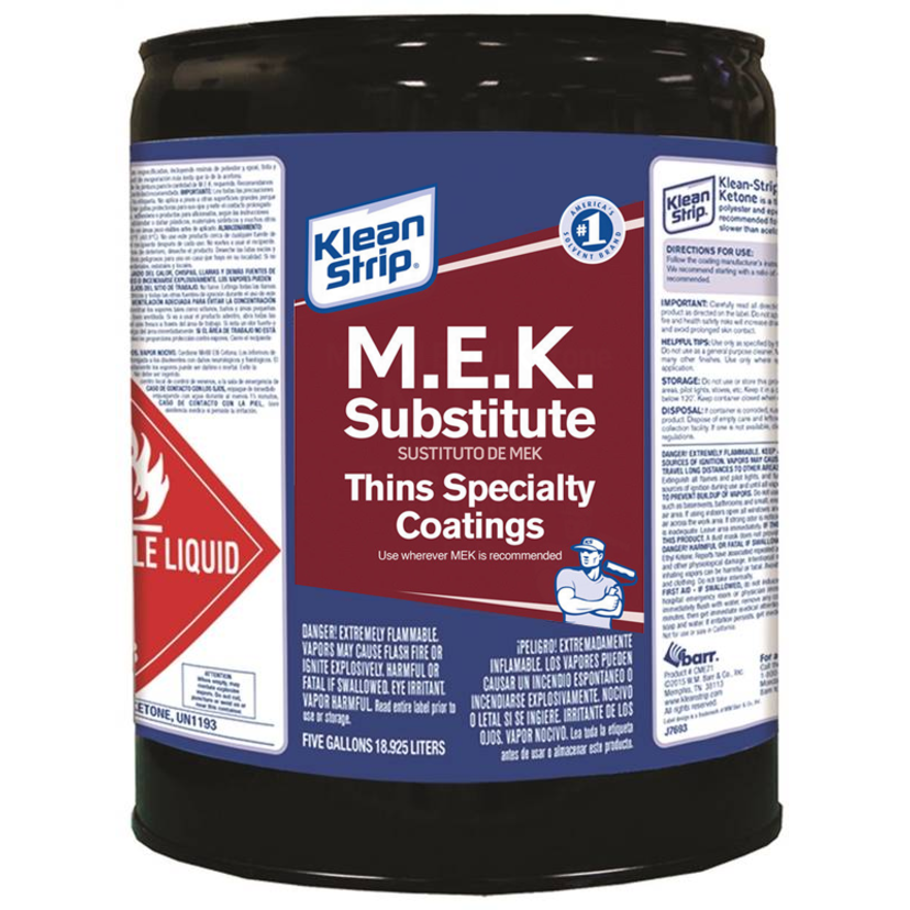 5 gallon of Klean-Strip M.E.K. Substitute