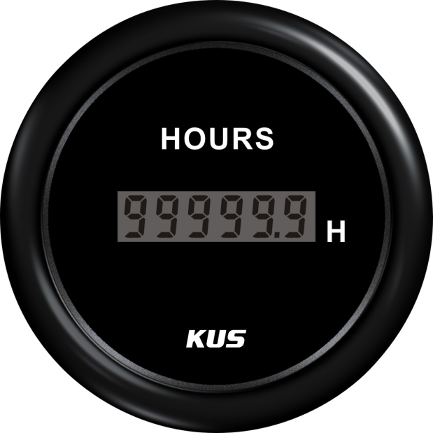icur-bb of KUS Americas Hour Meter 12/24V DC