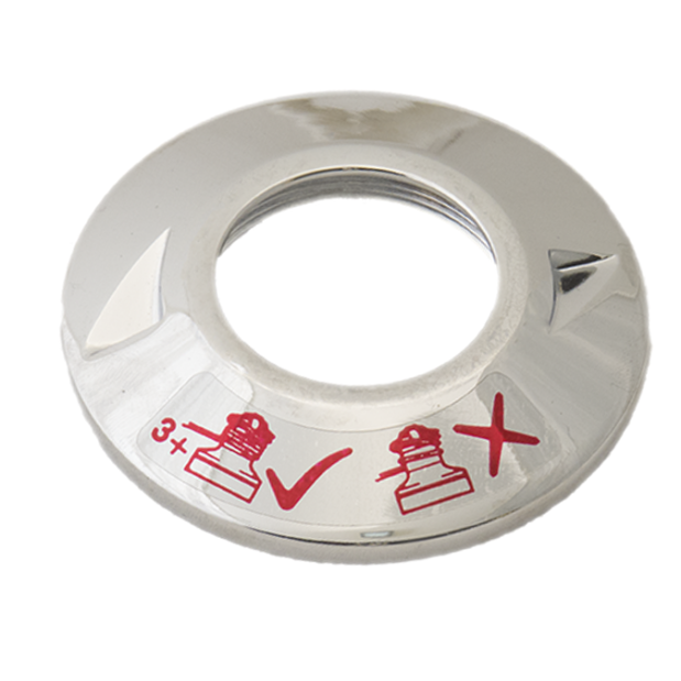 28ST-54ST Chrome Top Cap & O-Ring Kit