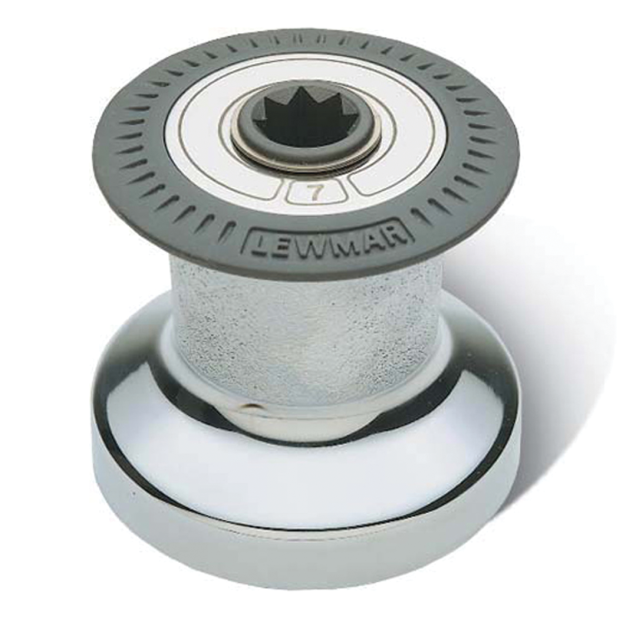 Chrome Standard Winches - Single Speed