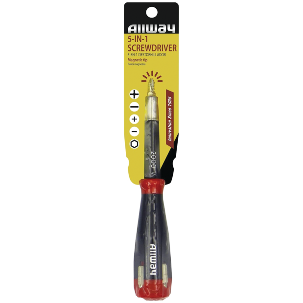 5-in-1 Composite Shockproof Screwdriver