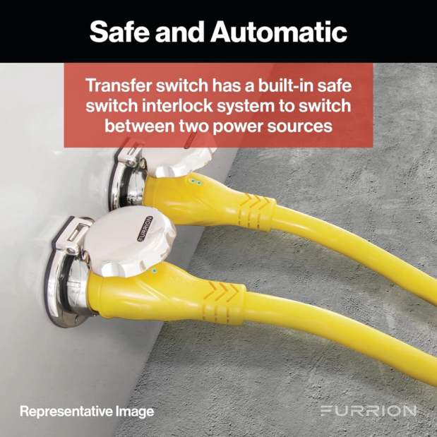 Furrion Transfer Switch - Shore Power to Generator Power