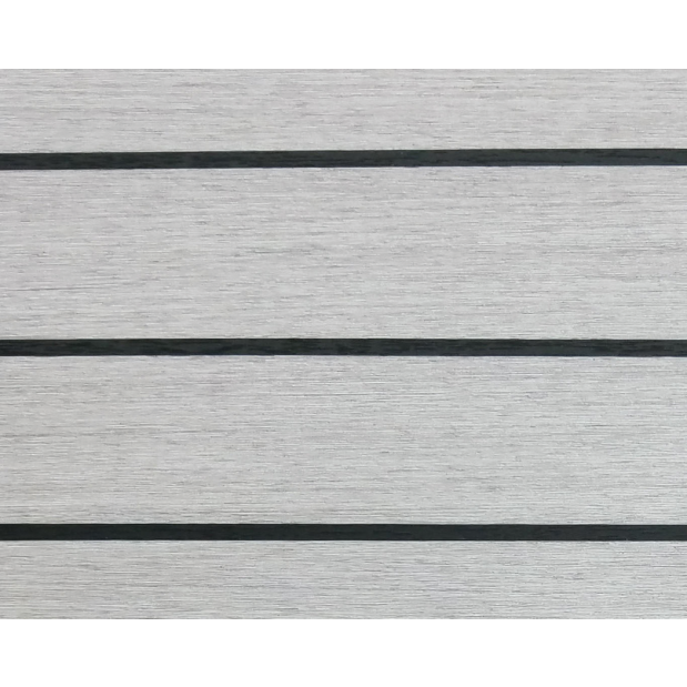 Lonseal Wood Marine Vinyl Flooring - Teak/Ebony