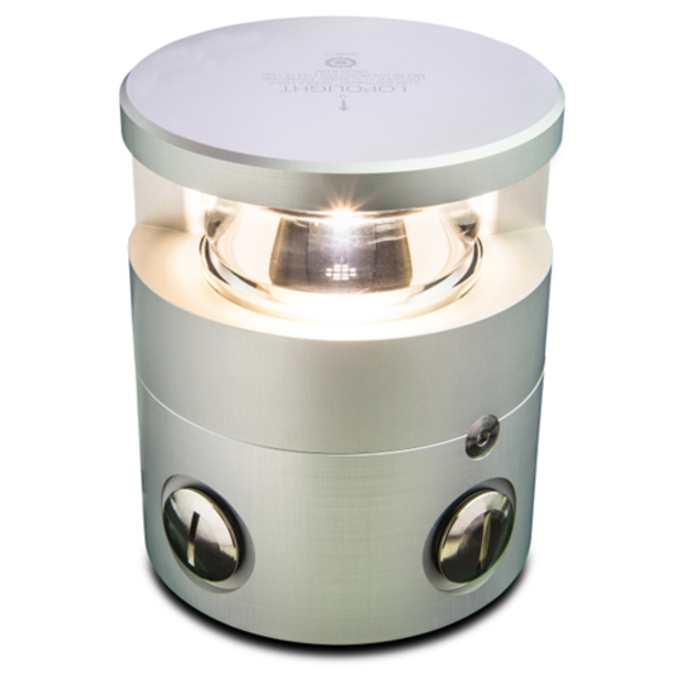 300-036 of Lopolight 5 NM Masthead 300 Series LED Nav Light - Vessels 20-50m, Horz Mnt, w/ Gland