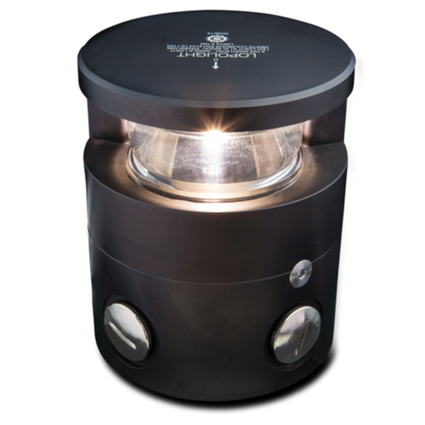 300-036-b of Lopolight 5 NM Masthead 300 Series LED Nav Light - Vessels 20-50m, Horz Mnt, w/ Gland